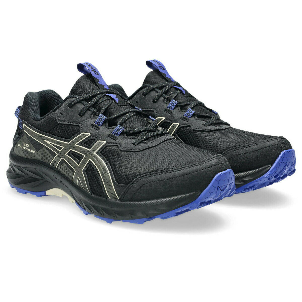 asics アシックス 1011B965 ランニングシューズ ゲルベンチャー10 WATERPROOF BLACK/BROWN STONE