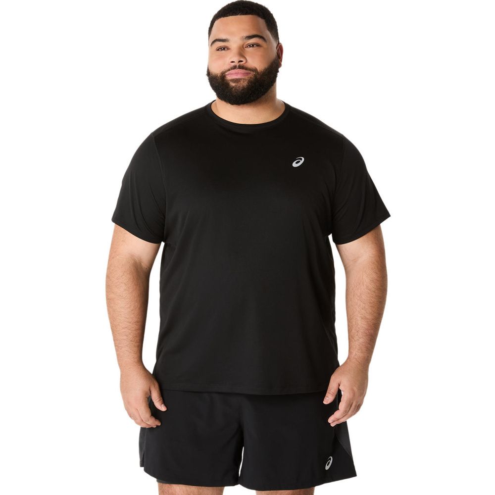 ASICS - 【スーパーセール ポイント10倍 要エントリー】asics アシックス ランニングドライ半袖シャツ 2011D242 001