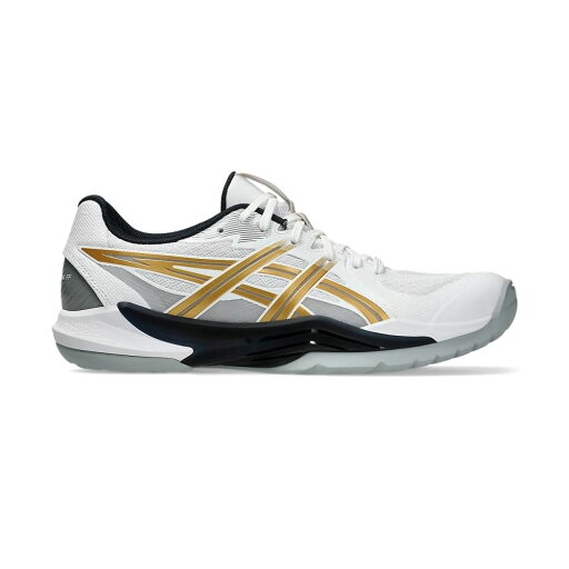 asics アシックス 1071A101 ハンドボールシューズ メンズ パワーブレイク FF ホワイト/リッチゴールド asics アシックス 1071A101 ハンドボールシューズ メンズ パワーブレイク FF ホワイト/リッチゴールド