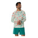 asics アシックス ロードランニング グラフィック長袖シャツ ランニング 2011D099 200(4)