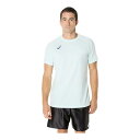 【エントリーでポイント10倍!】asics アシックス プラクティス半袖シャツ(背面ビックロゴ) メンズ バレーボールウェア 2053A212 401