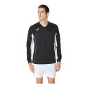 【エントリーでポイント最大10倍】asics アシックス ゲームプラシャツ(長袖) メンズ バレーボールウェア 2053A215 001