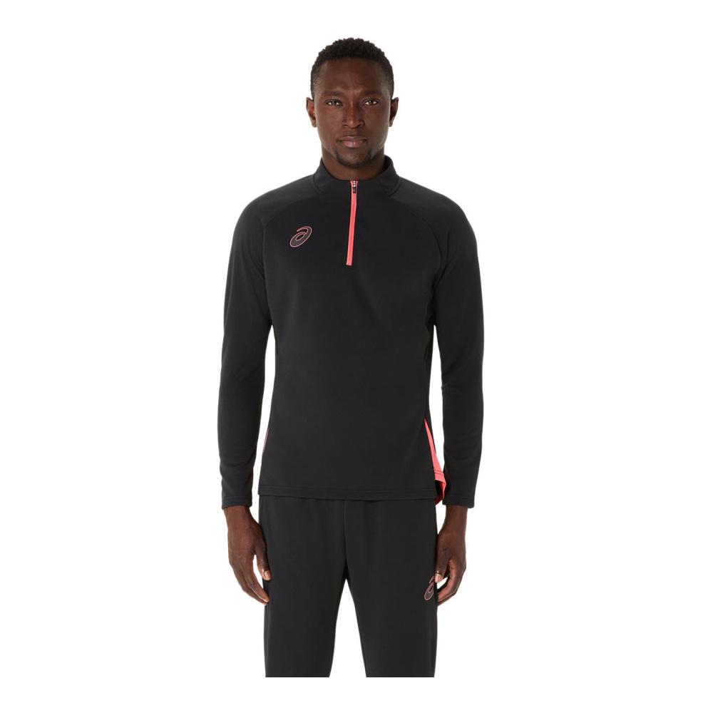 asics アシックス ハーフジップ ニット トップ サッカー 2101A301 001