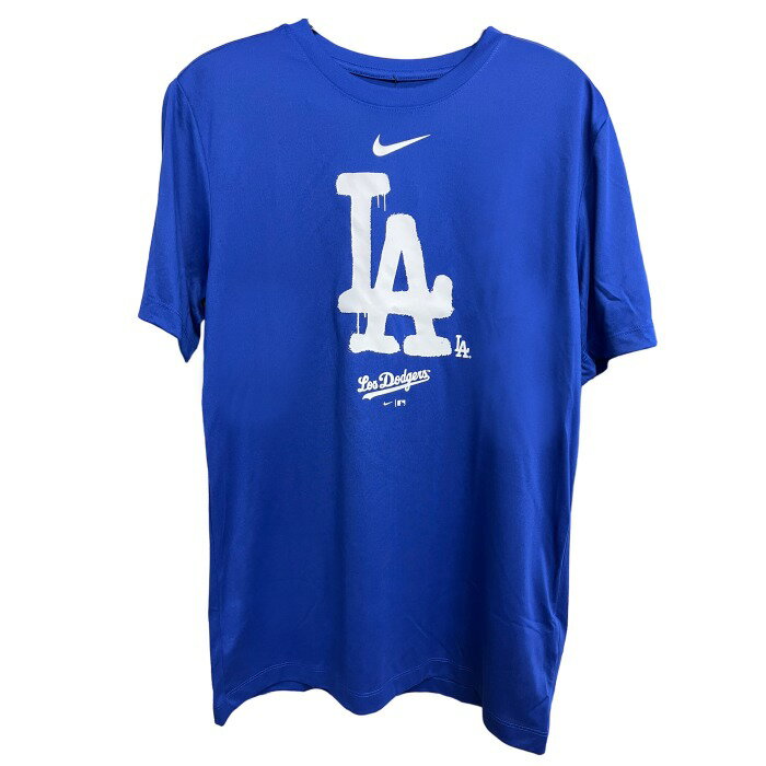 【即納★あす楽】NIKE ナイキ MLB DODGERS ロサンゼルス・ドジャーズ 半袖Tシャツ メンズ シティ コネクト ビッグロゴ NKGK-LD-LP0 4EW RUSH BLUE メジャー【送料無料】