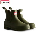 HUNTER ハンター レディース オリジナル チェルシー ブーツ 長ぐつ WFS2078RMA OVL WOMENS ORIGINAL CHELSEA BOO...