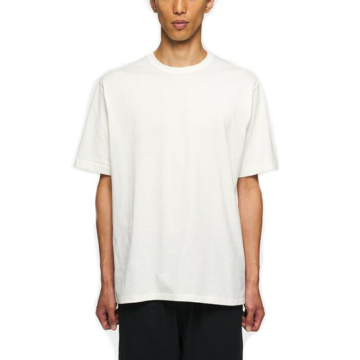 即納 C3fit シースリーフィット リポーズ オーガニック コットン 半袖Tシャツ ナイトウェア パジャマ リカバリーウェア GC42305 アイボリー メンズ 疲労回復 リラックス