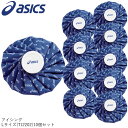 【即納 あす楽】asics アシックス 氷のう L 10個セット カラーシグナル TJ2202 セット割 熱中症 ボディーケア 打撲捻挫 ゴルフ コンペ セット商品