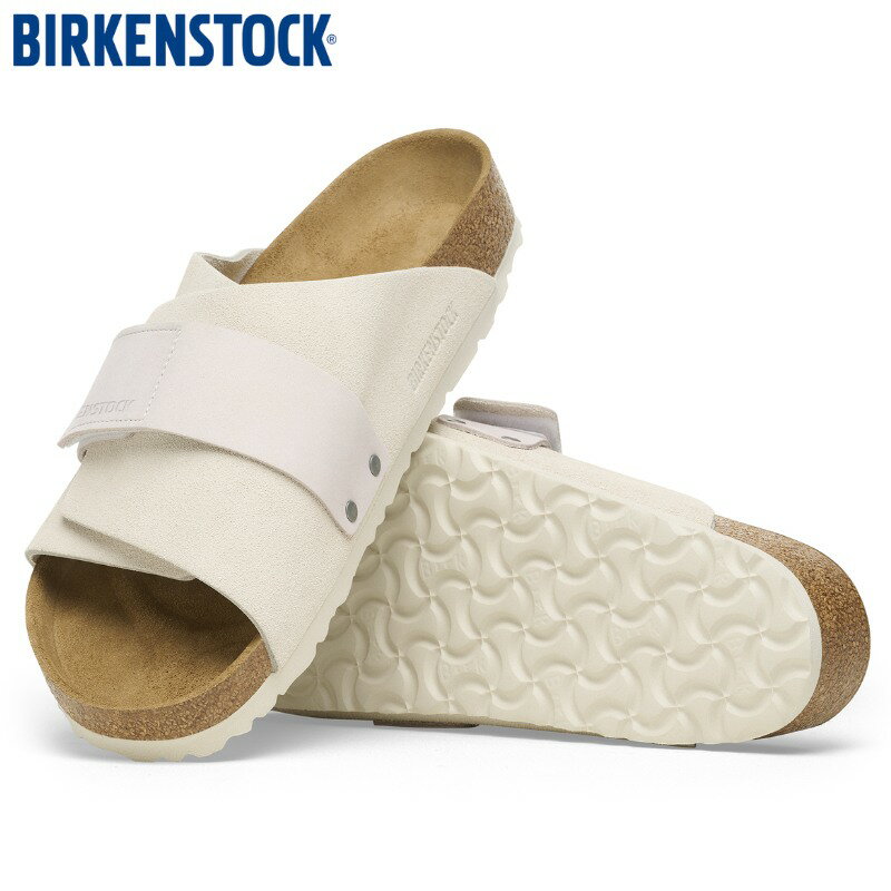 【即納 あす楽】BIRKENSTOCK ビルケンシュトック KYOTO 京都 レギュラー幅 普通幅 アンティークホワイト カジュアル サンダル レディース メンズ 正規代理店 1024535