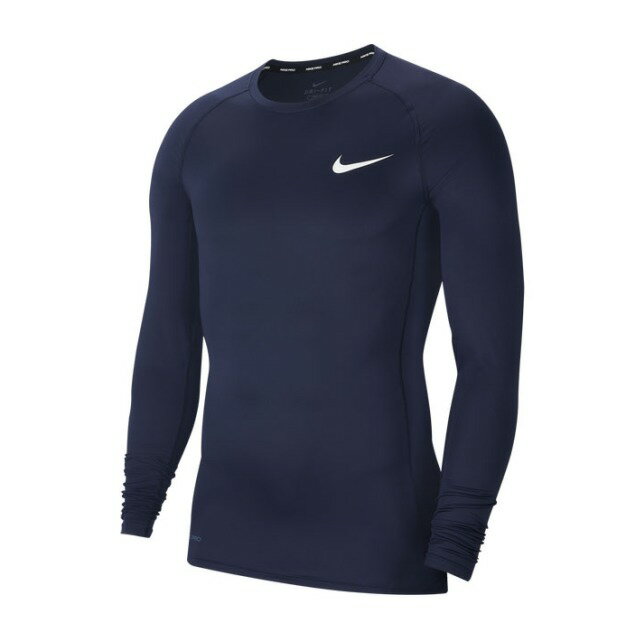 【即納 あす楽】NIKE ナイキ プロ コンプレッション L/S ロングスリーブ タイト トップ BV5589 452 長袖 メンズ 野球