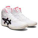 【即納 あす楽】asics アシックス レスリング シューズ メンズ マットフレックス7 MATFLEX 7 24.5-29.0 ホワイト WHITE/DIVA PINK 100 その1