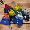 即納 ’47 フォーティ—セブン ビーニー ニット帽 CASCADE CUFF KNIT 帽子 メンズ レディース 野球 メジャーリーグ LA ドジ...