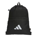 【スーパーセール ポイント10倍!※要エントリー】adidas アディダス スポーツバッグ ジムサック JMT68 IM5242 ブラック ジムサック ナップザ...