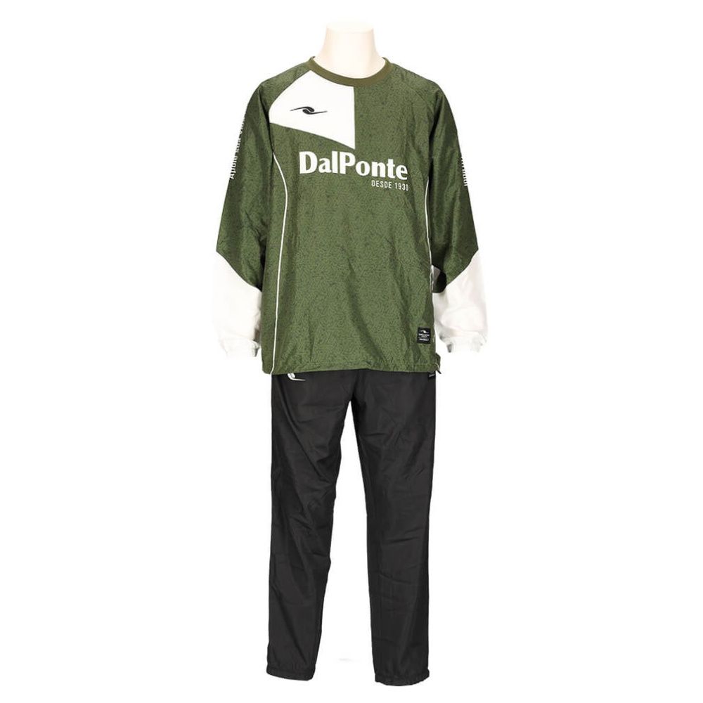 【ポイント10倍!※要エントリー スーパーセール】ダウポンチ 昇華ピステスーツ(上下セット) DPZ0445 オリーブ サッカー フットサル
