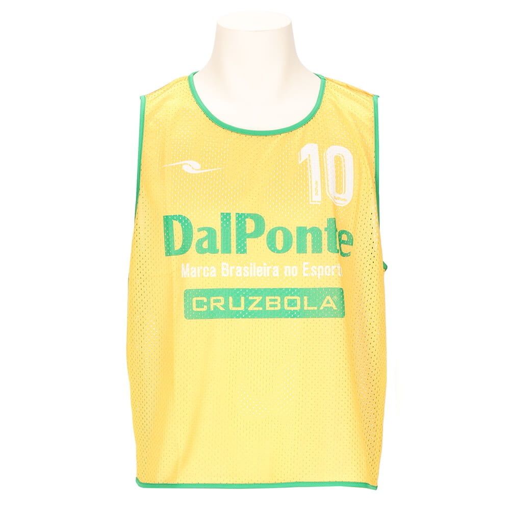 ダウポンチ 昇華ビブス10枚セット DPZ124 イエロー サッカー フットサル