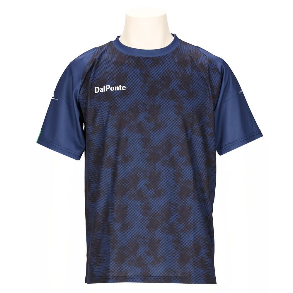 【ポイント最大10倍 要エントリー】ダウポンチ ダブルパイピング昇華ゲームシャツ DPZ125 ネイビー サッカー フットサル