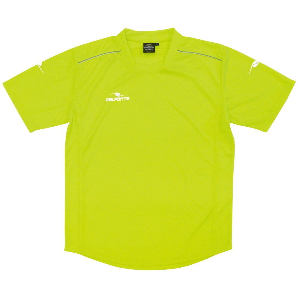 ダウポンチ ダブルパイピングゲームシャツ DPZ76 Fイエロー サッカー フットサル