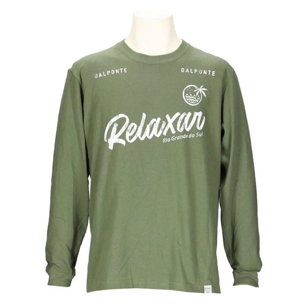 ダウポンチ ロングスリーブTシャツ DPZRX228 オリーブ サッカー フットサル