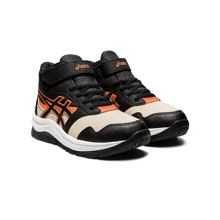 【スーパーセール★エントリーでP最大42倍】asics アシックス 1154A135 キッズ ジュニアシューズ LAZERBEAM WF-MG BEIGE/BLACK（200）