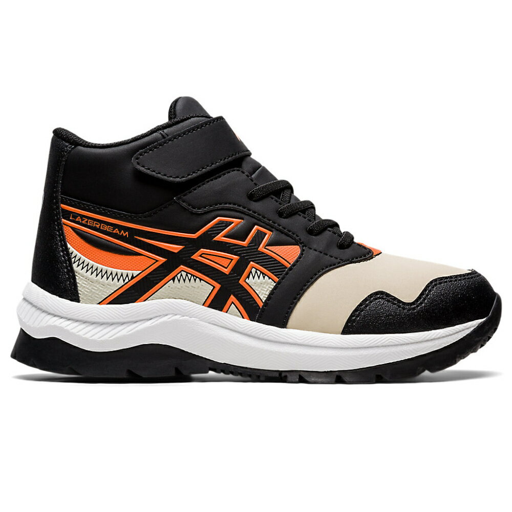 【スーパーセール★エントリーでP最大42倍】asics アシックス 1154A135 キッズ ジュニアシューズ LAZERBEAM WF-MG BEIGE/BLACK（200）