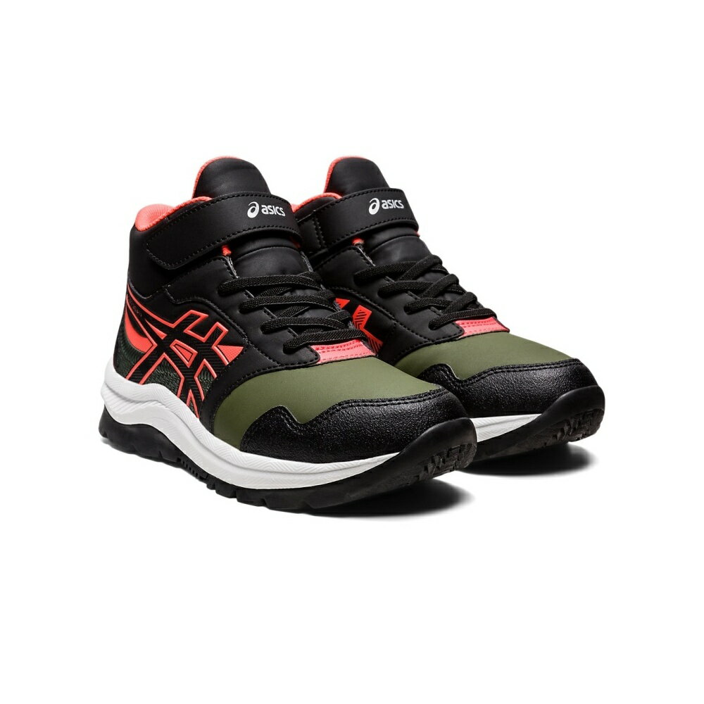 【スーパーセール★エントリーでP最大42倍】asics アシックス 1154A135 キッズ ジュニアシューズ LAZERBEAM WF-MG KHAKI/BLACK（300）