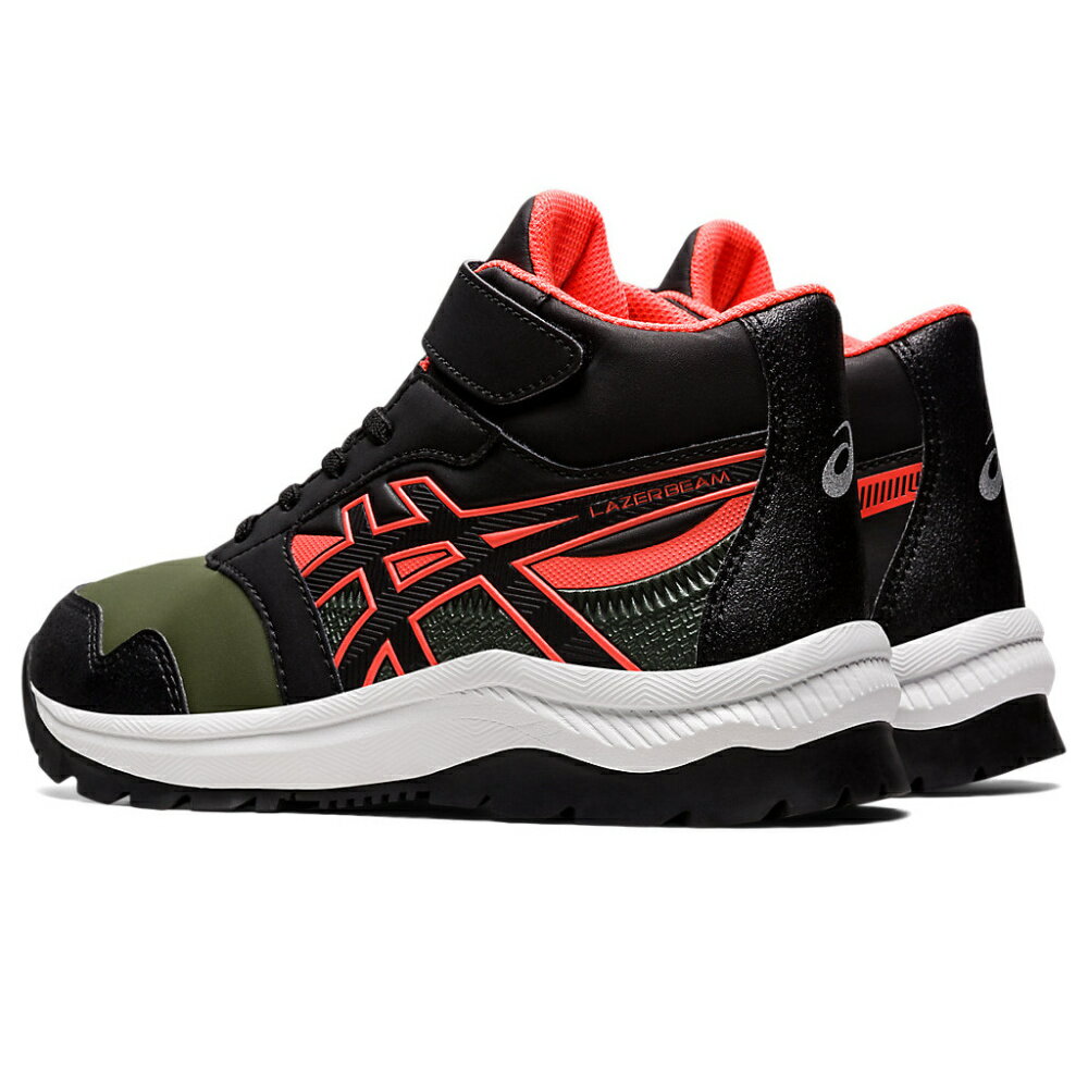 【スーパーセール★エントリーでP最大42倍】asics アシックス 1154A135 キッズ ジュニアシューズ LAZERBEAM WF-MG KHAKI/BLACK（300）