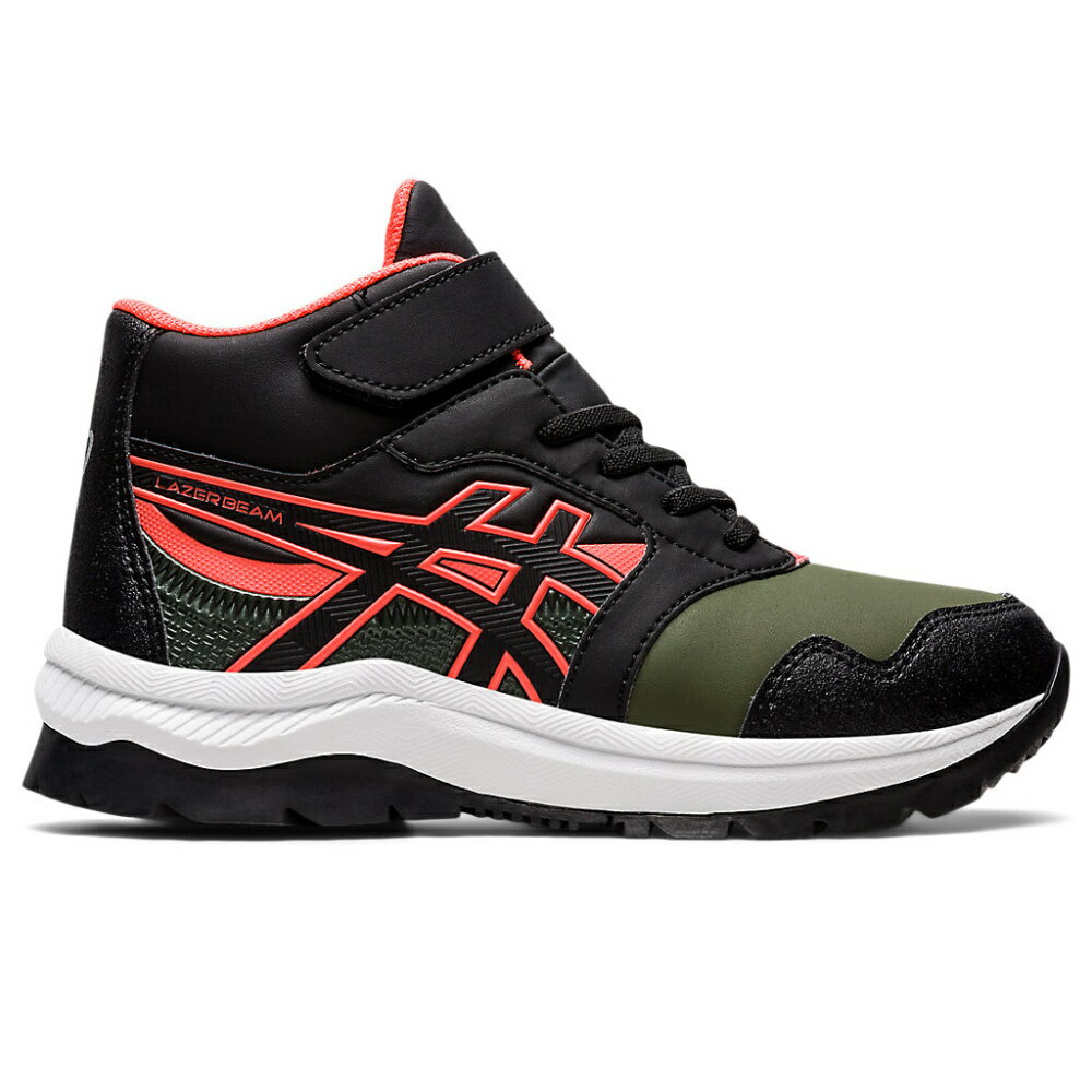 【スーパーセール★エントリーでP最大42倍】asics アシックス 1154A135 キッズ ジュニアシューズ LAZERBEAM WF-MG KHAKI/BLACK（300）