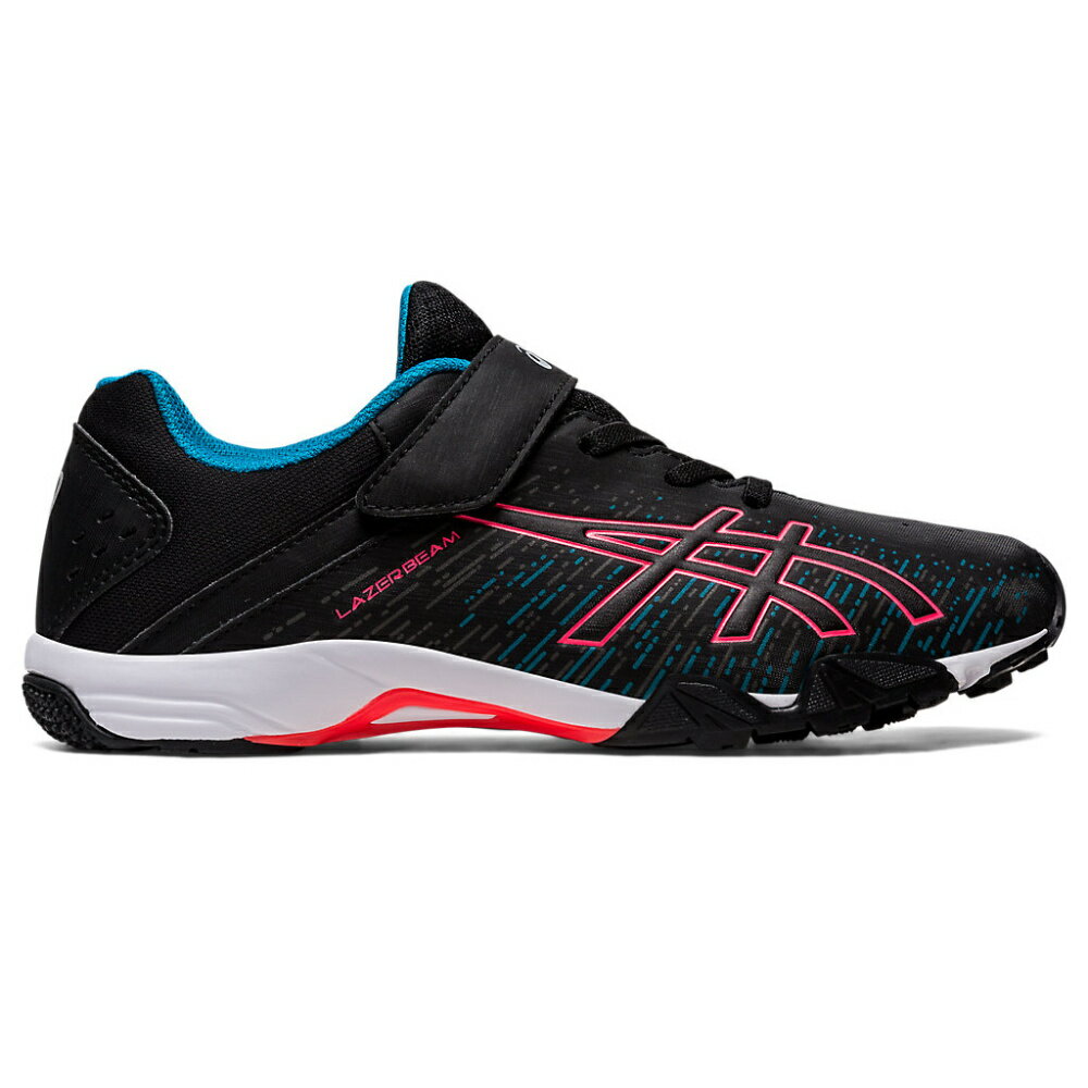 【スーパーセール★エントリーでP最大42倍】asics アシックス 1154A138 キッズ ジュニアシューズ LAZERBEAM SH-MG BLACK/RED（001）