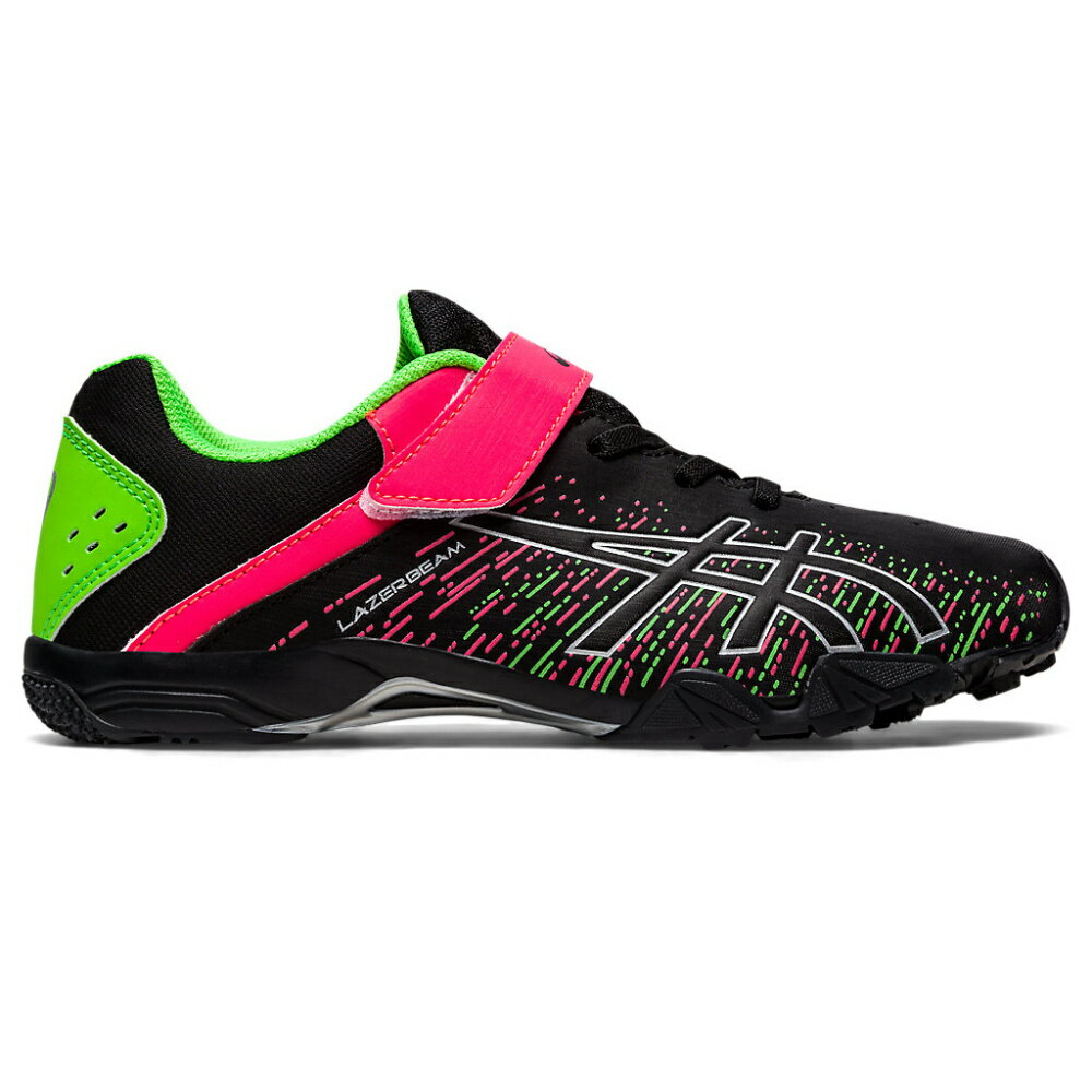 【スーパーセール★エントリーでP最大42倍】asics アシックス 1154A138 キッズ ジュニアシューズ LAZERBEAM SH-MG BLACK/SILVER（002）