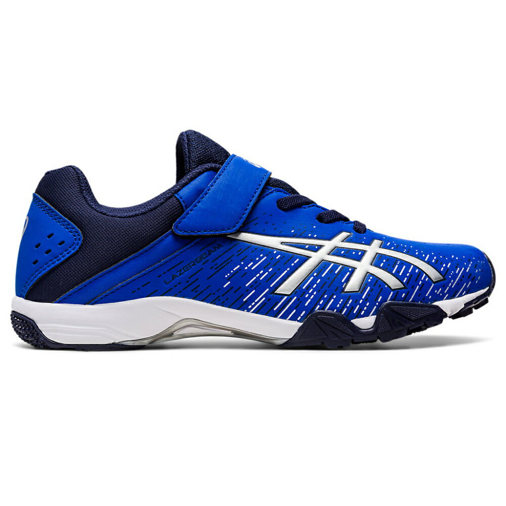 【スーパーセール★エントリーでP最大42倍】asics アシックス 1154A138 キッズ ジュニアシューズ LAZERBEAM SH-MG BLUE/SILVER（400）