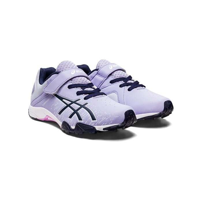 【スーパーセール★エントリーでP最大42倍】asics アシックス 1154A138 キッズ ジュニアシューズ LAZERBEAM SH-MG LAVENDER/NAVY BLUE（500）