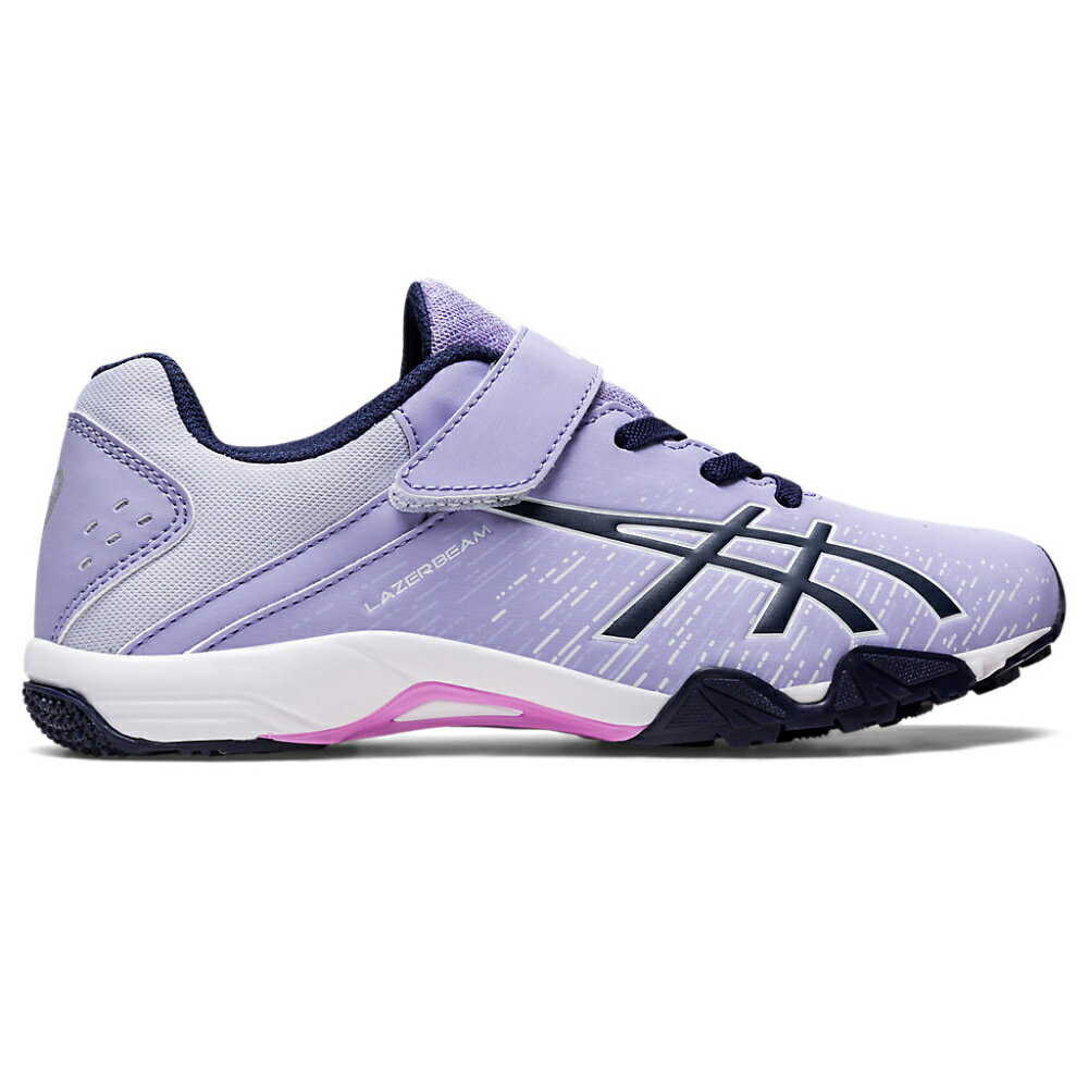 【スーパーセール★エントリーでP最大42倍】asics アシックス 1154A138 キッズ ジュニアシューズ LAZERBEAM SH-MG LAVENDER/NAVY BLUE（500）