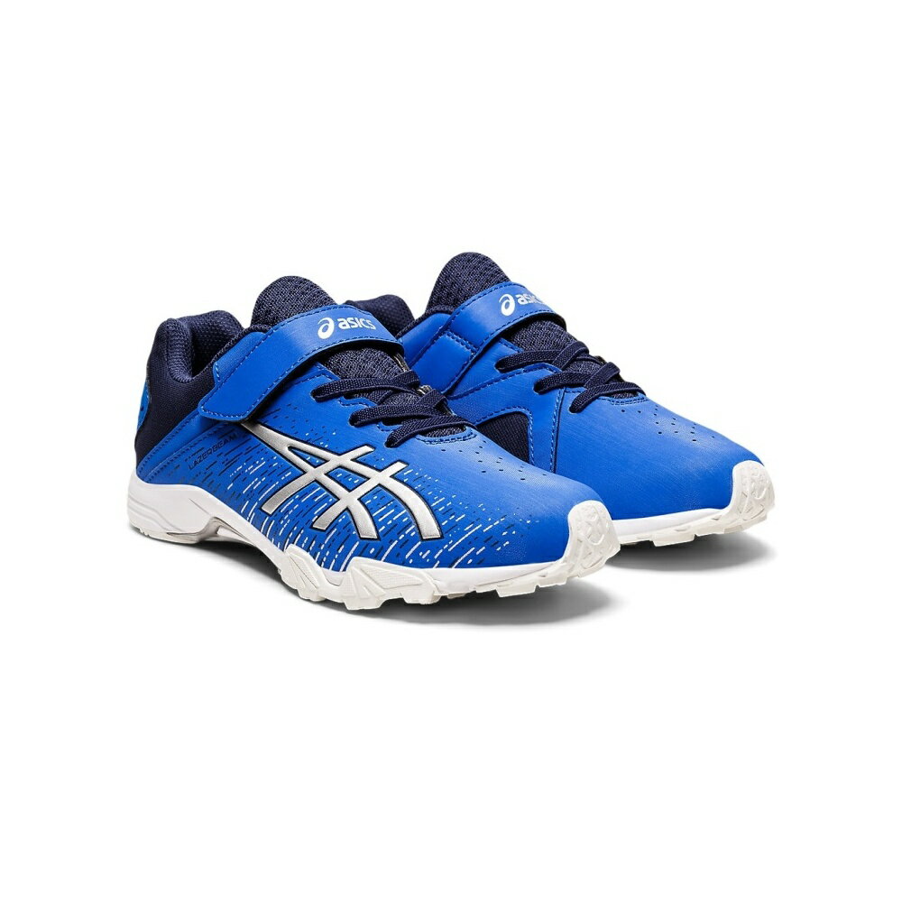 【スーパーセール★エントリーでP最大42倍】asics アシックス 1154A141 キッズ ジュニアシューズ LAZERBEAM SH-MG(White Rubber) BLUE/SILVER（400）