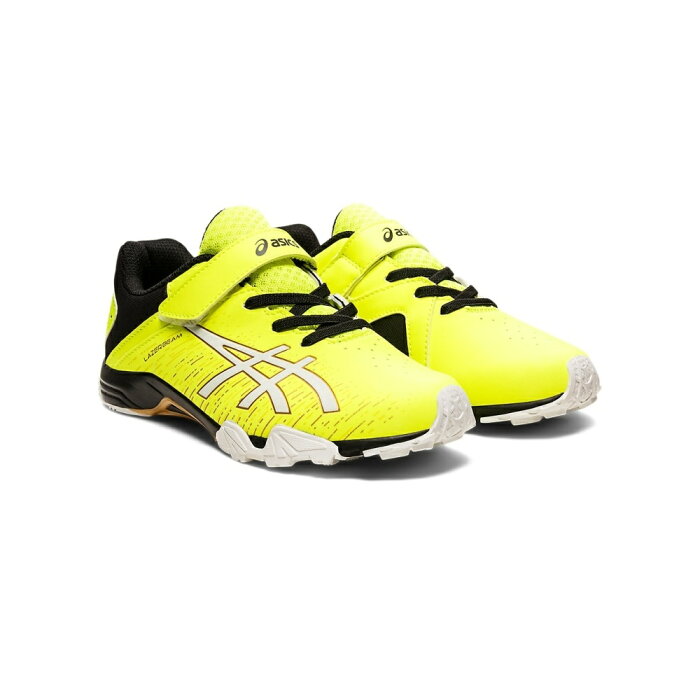 【スーパーセール★エントリーでP最大42倍】asics アシックス 1154A141 キッズ ジュニアシューズ LAZERBEAM SH-MG(White Rubber) NEON YELLOW/WHITE（750）