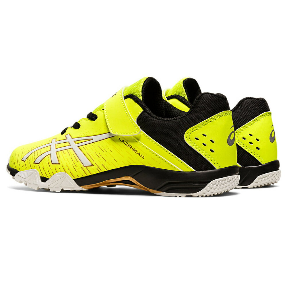 【スーパーセール★エントリーでP最大42倍】asics アシックス 1154A141 キッズ ジュニアシューズ LAZERBEAM SH-MG(White Rubber) NEON YELLOW/WHITE（750）