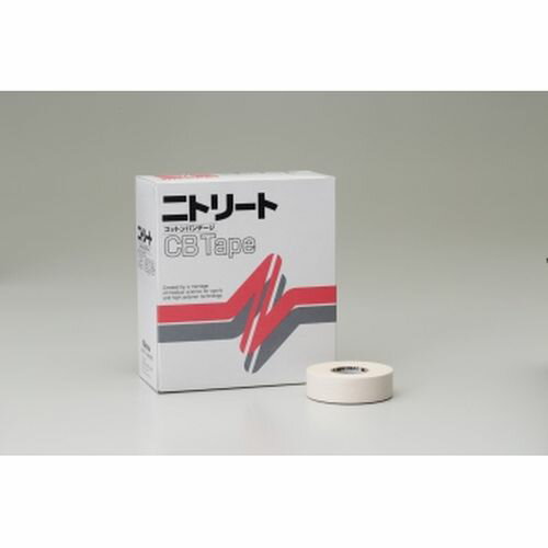 CB19 ニトリートコットンテープ 16巻入り 非伸縮 テーピング 19mm×12m×16巻
