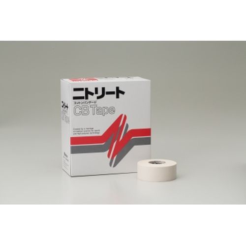 Rakuten - CB25 ニトリートコットンテープ 12巻入り 非伸縮 テーピング 25mm×12m×12巻
