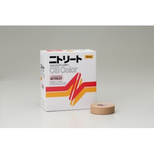 CBC19 肌色コットンテープ メッシュ 16巻入り CBC19 肌色コットンテープ メッシュ 16巻入り