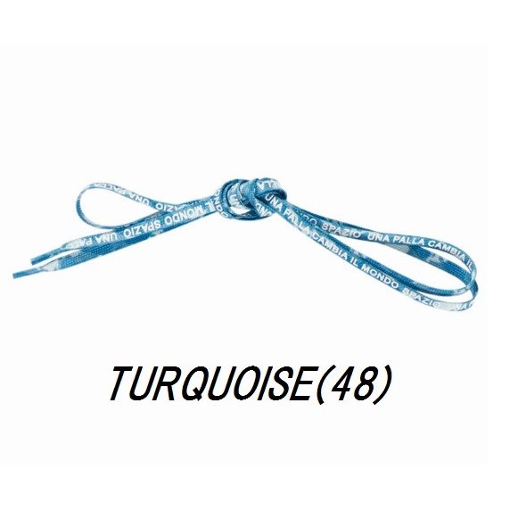 SPAZIO スパッツィオ AC-0076 48 ターコイズ マーブル柄シューレース シューレース