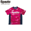 SPAZIO スパッツィオ GE-0360 62 ホットピンク カモフラプラシャツ トップス プラシャツ