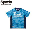 【エントリーでポイント10倍】SPAZIO スパッツィオ GE-0381 48 ターコイズ Jr.カモフラプラシャツ トップス プラシャツ