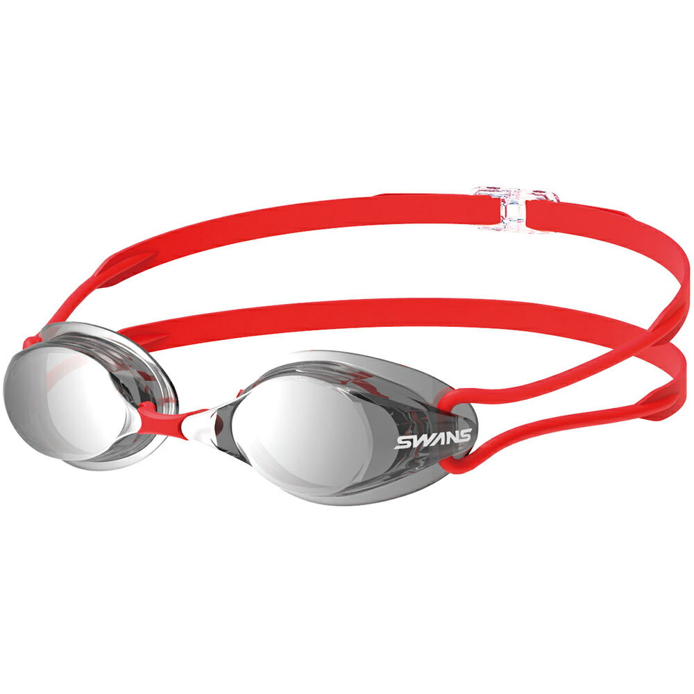【抽選で最大100％ポイントバック！店内2点でP5倍！3点で10倍！※要エントリー】SWANS スワンズ 山本光学 スイムグラス ミラーレンズ ノンクッション 競泳用 レーシング SR-7M ゴーグル 401 スモークシルバ SR7M