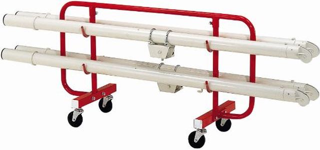 【ポイント10倍!※要エントリー スーパーセール】TOEI LIGHT トーエイライト 受注生産品 B5710 バレー支柱運搬車KK4 ■個人宅への配送不可商品