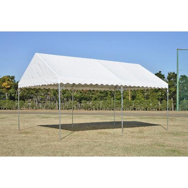 商品情報[ 商品詳細 ]●運賃ランク　12●脚部スチール(31.8mm)、天幕ターポリン●355×532cm(2×3間)、全高306cm(軒高200cm)●重さ92kG●6本柱●耐久性・耐候性に優れたオリジナルターポリン天幕採用組立時の安全に配慮した中折れポールタイプ&nbsp;こちらの商品はメーカーの在庫状況をもとに定期的に更新しております。在庫状況は常に変動しておりますのでご注文の商品が在庫切れとなっている場合がございます。その場合は当店からお送りする確認メールにてお知らせいたしますのでご了承ください。メーカー希望小売価格はメーカーカタログに基づいて掲載しています