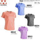 Wundou ウンドウ P820 ウィメンズ フィットネスストレッチTシャツ 無地 XS〜XL レディース