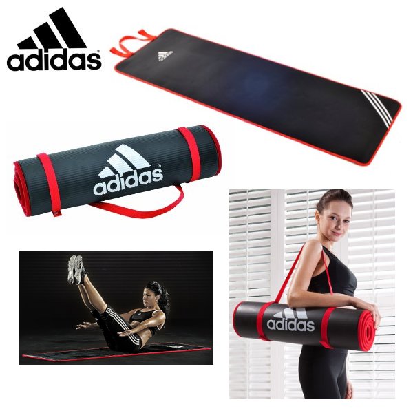 adidas アディダス トレーニング用 エクササイズマット フィットネスマット ヨガマットADMT-12235