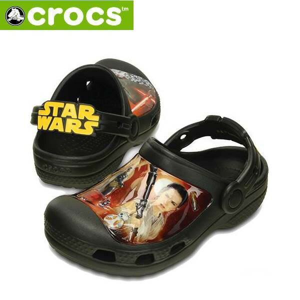 【即納★あす楽】crocs/クロックス クリエイティブ クロッグ スターウォーズ (202172) キッズ サンダル STARWARS かっこいい キャラクター Desney ディズニー 男の子 女の子 ギフト