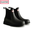 HUNTER n^[ Y R}h `FV[ u[c ubN MFS9016RMA BLK M COMMANDO CHELSEA BOOT