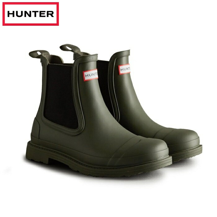 HUNTER ハンター メンズ コマンド チェルシー ブーツ コマンドブーツ MFS9016RMA DOV M COMMANDO CHELSEA BOOT