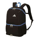 モルテン adidas ADP42BKB ボール用デイパック 24L サッカー 黒色 ボールバッグ
