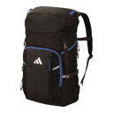 モルテン adidas ADP45BKB ボール用デイパック 32L サッカー 黒色x青色 ボールバッグ